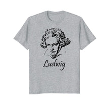 Ladda upp bild till gallerivisning, Funny shirts V-neck Tank top Hoodie sweatshirt usa uk au ca gifts for Beethoven T Shirt - Ludwig Van - Classical Music 1920172
