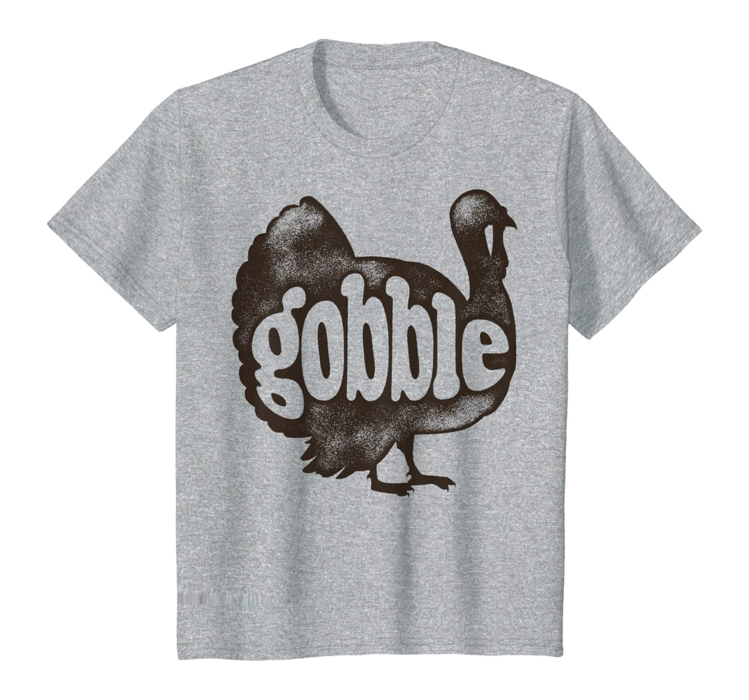Gobble Funny Turkey Thanksgiving Day Gifts Men Women Vintage T-Shirt 577721