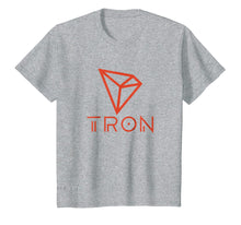 Ladda upp bild till gallerivisning, Funny shirts V-neck Tank top Hoodie sweatshirt usa uk au ca gifts for TRON Red Logo Tshirt | New Tron Logo Cryptocurrency T-shirt 2681407
