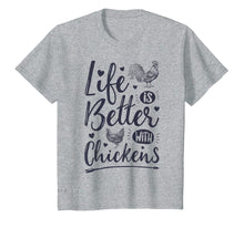 Ladda upp bild till gallerivisning, Funny shirts V-neck Tank top Hoodie sweatshirt usa uk au ca gifts for Life Is Better With Chickens T shirt Chicken Lover Farm Gift 355425
