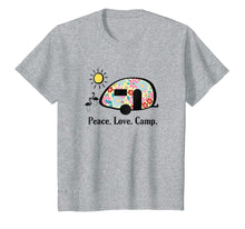 Ladda upp bild till gallerivisning, Camping Shirt, Peace. Love. Camp. T-Shirt, Gifts For Campers
