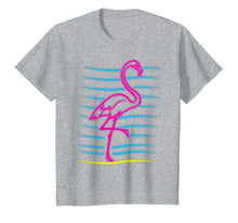 Ladda upp bild till gallerivisning, Funny shirts V-neck Tank top Hoodie sweatshirt usa uk au ca gifts for 80's Retro Pink Flamingo Bird Shirt | Bird Lover Gift 2037435
