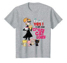 Ladda upp bild till gallerivisning, Funny shirts V-neck Tank top Hoodie sweatshirt usa uk au ca gifts for Yes ! I Am The Crazy Cat Lady - Funny Cat Tshirt 1600877
