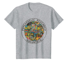 Ladda upp bild till gallerivisning, Funny-Psychedelic-Research-Volunteer-Alien-Skull T-Shirt
