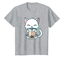 Ladda upp bild till gallerivisning, Boba Cat Drinking Boba Kitten Kawaii Japanese Kitty TShirt T-Shirt851931
