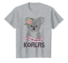 Ladda upp bild till gallerivisning, Just A Girl Who Loves Koalas Koala Bear T-Shirt-240525
