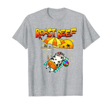 Ladda upp bild till gallerivisning, Roast Beef Cow On Beach Vacation Sun Tan Kids Men Women T-Shirt 135688
