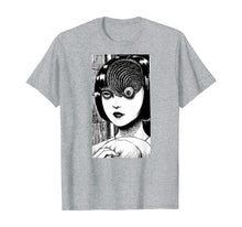 Ladda upp bild till gallerivisning, Uzumaki junji Ito T-shirt manga anime japanese horror gift 341016
