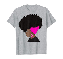 Ladda upp bild till gallerivisning, African American Breast Cancer Awareness t-shirt Black Women T-Shirt 379259
