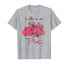 Ladda upp bild till gallerivisning, In October We Wear Pink Pumpkin Breast Cancer Halloween T-Shirt 287276
