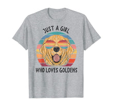 Ladda upp bild till gallerivisning, Funny shirts V-neck Tank top Hoodie sweatshirt usa uk au ca gifts for Girl Who Loves Golden Retrievers Dog Gifts  T-Shirt 229210
