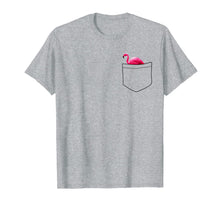 Ladda upp bild till gallerivisning, Mini Pink Flamingo Shirt Pocket Pet Rose Feather Gold Shirt 734600
