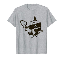 Ladda upp bild till gallerivisning, Funny shirts V-neck Tank top Hoodie sweatshirt usa uk au ca gifts for Dog Smoking Cigar Frenchie Dad French Bulldog Lovers Shirt 2324841
