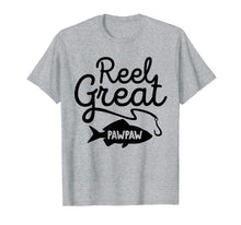 Ladda upp bild till gallerivisning, Mens Reel Great Pawpaw T Shirt Fishing Grandpa Lover Father's Day 811984
