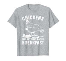 Ladda upp bild till gallerivisning, Funny shirts V-neck Tank top Hoodie sweatshirt usa uk au ca gifts for Funny Chickens Pet Poop Breakfast Backyard Farmer T-Shirt 1574460
