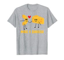 Ladda upp bild till gallerivisning, Funny Mac &amp; Cheese Love Food T-Shirt - Cute Veggie Gift Tee 488745
