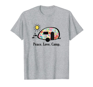 Camping Shirt, Peace. Love. Camp. T-Shirt, Gifts For Campers