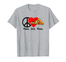 Ladda upp bild till gallerivisning, Funny shirts V-neck Tank top Hoodie sweatshirt usa uk au ca gifts for Peace Love Pizza T-Shirt Shirt Tee - Eat Food Party Slice Pi 2170606
