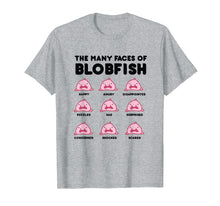 Ladda upp bild till gallerivisning, Funny shirts V-neck Tank top Hoodie sweatshirt usa uk au ca gifts for The Many Faces of Blobfish Shirt 1650483
