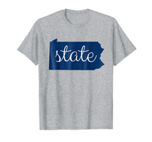 Ladda upp bild till gallerivisning, Pennsylvania State Outline Penn Fan Shirt for Men,Women,Kids 115570
