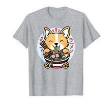 Ladda upp bild till gallerivisning, Funny shirts V-neck Tank top Hoodie sweatshirt usa uk au ca gifts for Kawaii Ramen Shirt Cute Anime Dog Corgi Japanese Noodles 1368501
