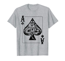 Ladda upp bild till gallerivisning, Funny shirts V-neck Tank top Hoodie sweatshirt usa uk au ca gifts for Skull and Snake Ace of Spades Poker T Shirt Poker fan gift 3108427
