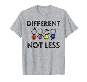 Funny shirts V-neck Tank top Hoodie sweatshirt usa uk au ca gifts for Different Not Less T-Shirt Support Autism Awareness Gifts 1567021