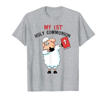 Ladda upp bild till gallerivisning, Funny shirts V-neck Tank top Hoodie sweatshirt usa uk au ca gifts for Cute Lamp My 1st Holy Communion Christian T Shirt Gift Boy 1455293
