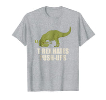 Ladda upp bild till gallerivisning, Funny shirts V-neck Tank top Hoodie sweatshirt usa uk au ca gifts for T-Rex Hate Push Ups T-Shirt - T Rex Push-Up Tee Shirt 2394446
