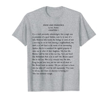 Ladda upp bild till gallerivisning, Funny shirts V-neck Tank top Hoodie sweatshirt usa uk au ca gifts for Jane Austen Pride and Prejudice Vintage Text Gift T-Shirt 2084347
