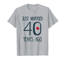 Ladda upp bild till gallerivisning, Funny shirts V-neck Tank top Hoodie sweatshirt usa uk au ca gifts for 40th Wedding Anniversary T-Shirt - Funny Gifts For Couples 679256
