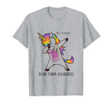 Ladda upp bild till gallerivisning, Funny shirts V-neck Tank top Hoodie sweatshirt usa uk au ca gifts for Unicorn Brain Tumor Awareness - I'm A Warrior Brain Tumor 1422854
