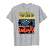 Ladda upp bild till gallerivisning, Funny shirts V-neck Tank top Hoodie sweatshirt usa uk au ca gifts for Venezuelan, vintage flag palm trees T-Shirt 2022510

