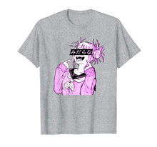 Ladda upp bild till gallerivisning, Waifu Anime Neko | Vaporwave | Glitch Manga Girl  T-Shirt 160390
