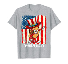 Ladda upp bild till gallerivisning, Funny shirts V-neck Tank top Hoodie sweatshirt usa uk au ca gifts for American Flag USA Dabbing Hotdog Merica 4th July Dab T Shirt 3538587
