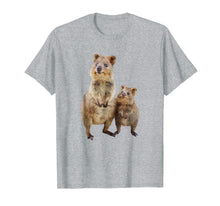 Ladda upp bild till gallerivisning, Quokka T-Shirt | Funny Australian Quokka with Baby 798011
