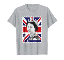 Ladda upp bild till gallerivisning, Queen Elizabeth Ii + Union Jack T-Shirt
