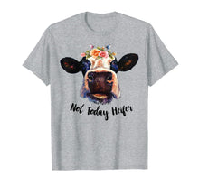 Ladda upp bild till gallerivisning, Cute Cow Not Today Heifer T-Shirt Funny Gift Please Farmer 923315
