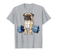 Ladda upp bild till gallerivisning, Funny shirts V-neck Tank top Hoodie sweatshirt usa uk au ca gifts for Pug Weightlifting Funny Deadlift Men Fitness Gym Workout Tee T-Shirt 3063597
