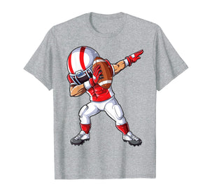 Dabbing Football T Shirt Kids Boys Men Dab Dance Funny Gifts