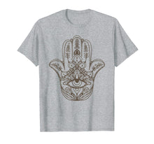 Ladda upp bild till gallerivisning, Funny shirts V-neck Tank top Hoodie sweatshirt usa uk au ca gifts for Hamsa Hand T-shirt Hand Of Fatima And Meditation Yoga Tshirt 2570122
