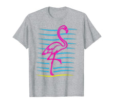Ladda upp bild till gallerivisning, Funny shirts V-neck Tank top Hoodie sweatshirt usa uk au ca gifts for 80's Retro Pink Flamingo Bird Shirt | Bird Lover Gift 2037435
