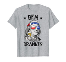 Ladda upp bild till gallerivisning, Ben Drankin 4th of July T Shirt Benjamin Franklin Men Gifts 43264
