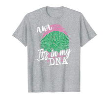 Ladda upp bild till gallerivisning, Funny shirts V-neck Tank top Hoodie sweatshirt usa uk au ca gifts for AKA It&#39;s In My DNA - AKA Shirts - AKA Gifts - Pink and Green 1562276
