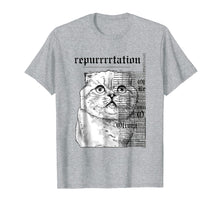 Ladda upp bild till gallerivisning, Taylor White Cat Tee Swift Rep Tour T-Shirt
