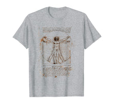 Ladda upp bild till gallerivisning, Funny shirts V-neck Tank top Hoodie sweatshirt usa uk au ca gifts for Leonardo da Vinci - The Vitruvian Man T-Shirt 618418
