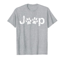 Ladda upp bild till gallerivisning, Funny Jeep Paw Prints Dogs Jeeps Lovers Distressed Men Women T-Shirt 112833
