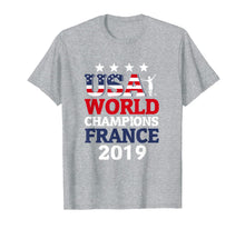 Ladda upp bild till gallerivisning, USA Women Soccer World Champions 2019 4 Stars Gift T-Shirt 132502

