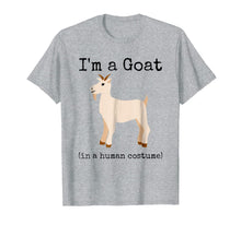 Ladda upp bild till gallerivisning, I'm a Goat in a Human Costume Funny Novelty Goat Shirt 268620
