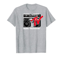 Ladda upp bild till gallerivisning, MTV Logo Red Boombox Graphic T-Shirt 147315

